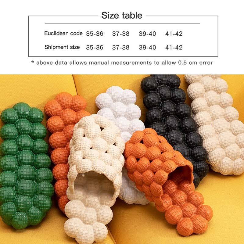 Unisex Slippers Women Men Shoes Bathroom Slipper Indoor Sandals EVA Massage Sandals Home Slippers Non-slip Floor Flip Flops image 6