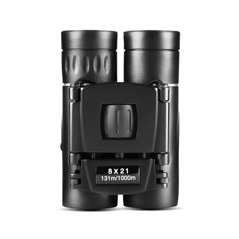 8x21 Compact Zoom Binoculars Long Range Folding HD Powerful Mini Telescope Bak4 FMC Optics Hunting
