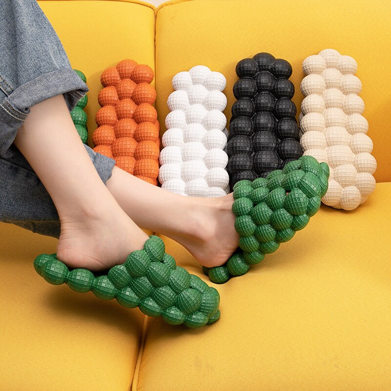 Unisex Slippers Women Men Shoes Bathroom Slipper Indoor Sandals EVA Massage Sandals Home Slippers Non-slip Floor Flip Flops image 10