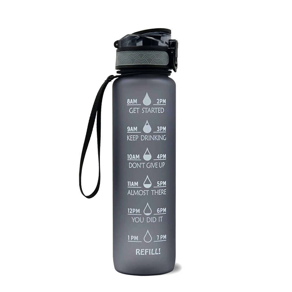 Sport Water Bottles Portable Gym Anti-fall Leak-proof Large Capacity Fitness Kettle Tritan Plastic