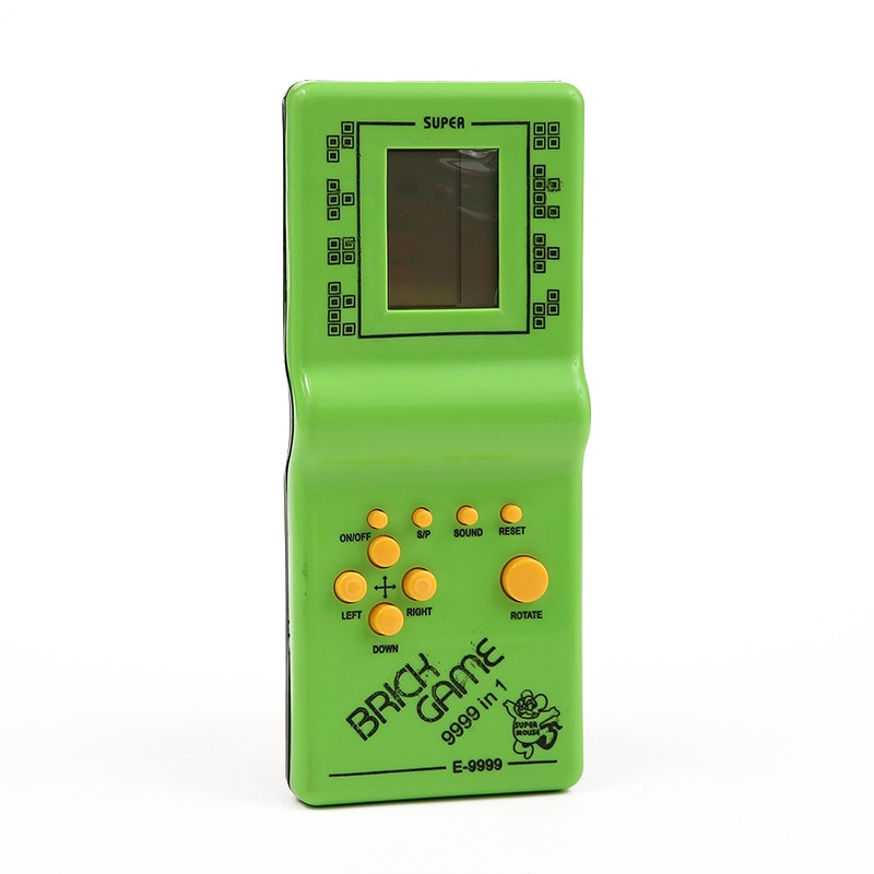 Classic Handheld Game Machine Tetris Game Kids Game Console Toy with Music  Playb | eBay