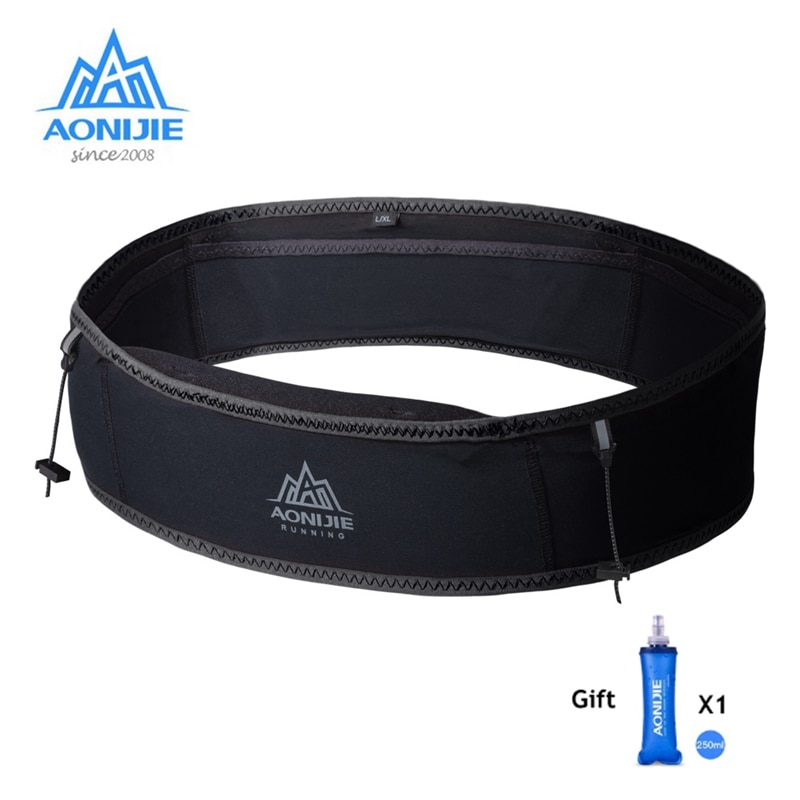 Aonijie Outdoor Waist Belt Bag Portable Ultralight Waist Packs Phone Holder For Trailing Running