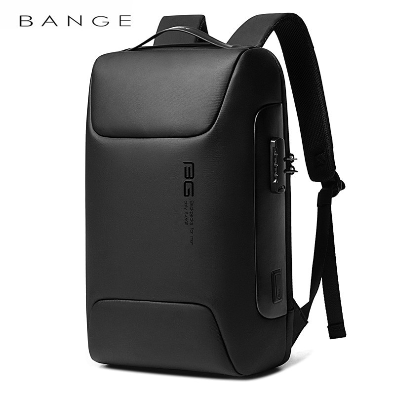 BANGE New Anti Thief Backpack Fits for 15.6 inch Laptop Backpack Multifunctional WaterProof for