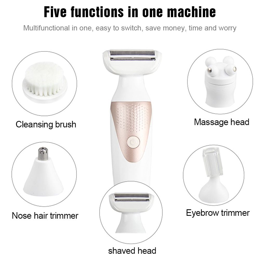 Diagram identifying five grooming attachment purposes