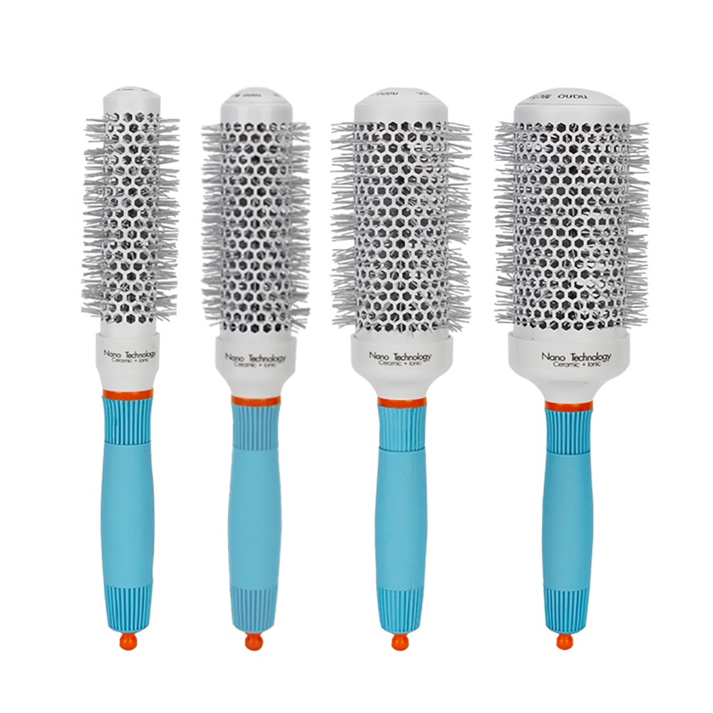 Four vented round brushes in graduated sizes