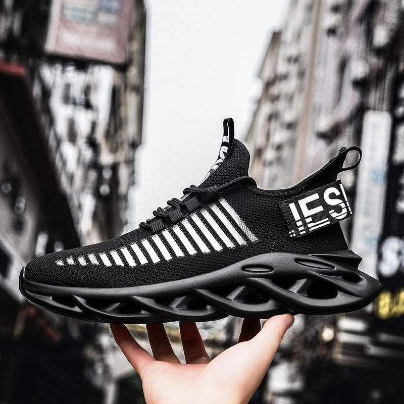 Sneakers Shoes 2021 Lover 46 Light Casual Shoes White Basket Sneakers Breathable Walking Men Flats Black image 10