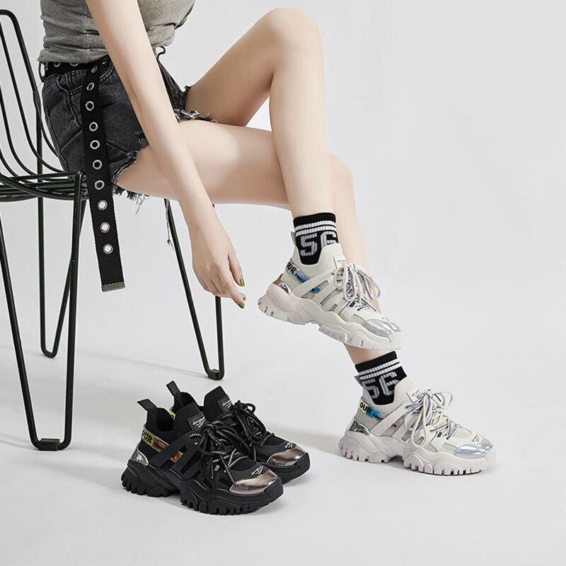Tennis with Platform Woman Wedges Shoes image 8