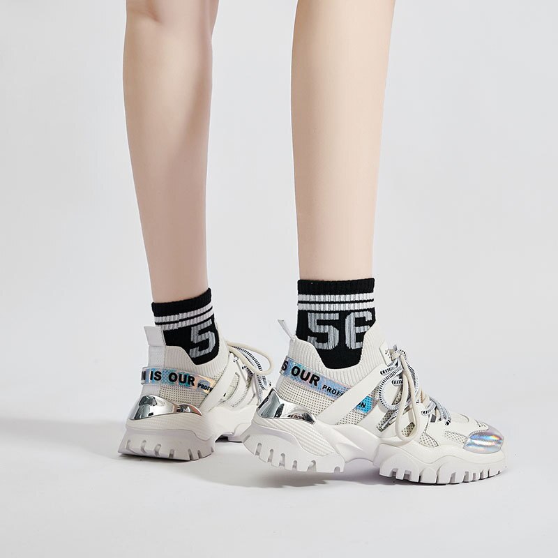 Tennis with Platform Woman Wedges Shoes image 5