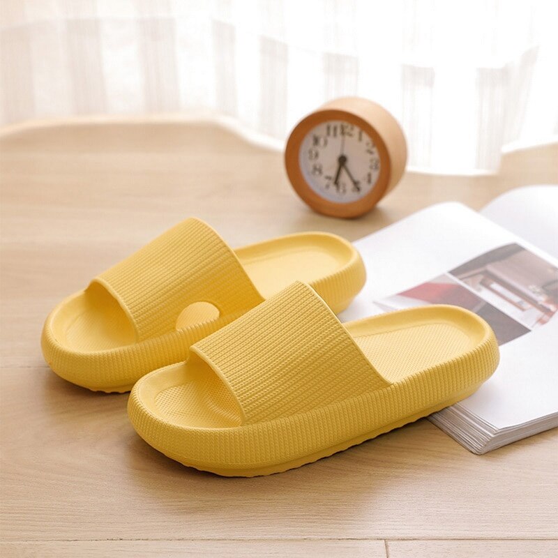 Thick Platform Slippers Women Indoor Bathroom Slipper Soft EVA Anti-slip Lovers Home Floor Slides Ladies Summer Shoes image 5