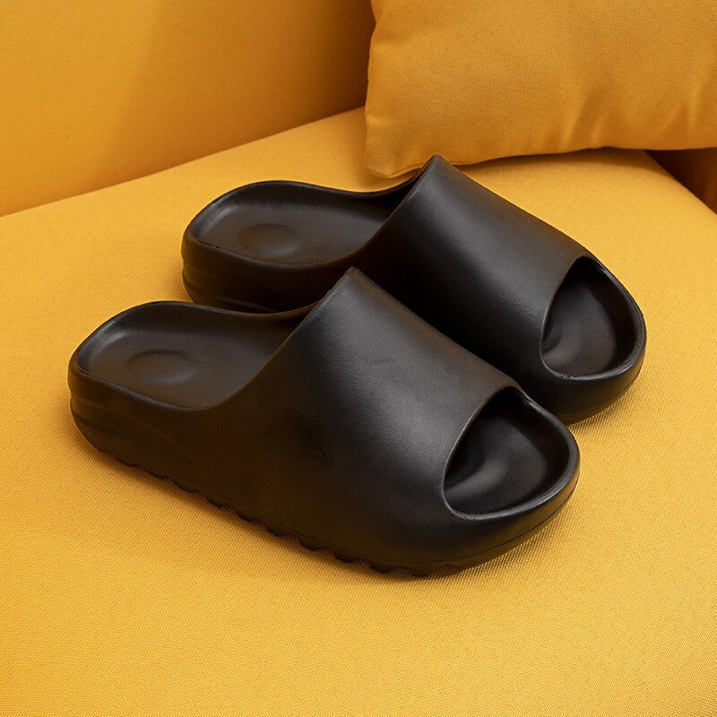Soft Slippers Thick Sole Non-slip EVA Indoor Women Shoes Summer Flat Sandals Couple Beach Outdoor Light Flip Flops image 6