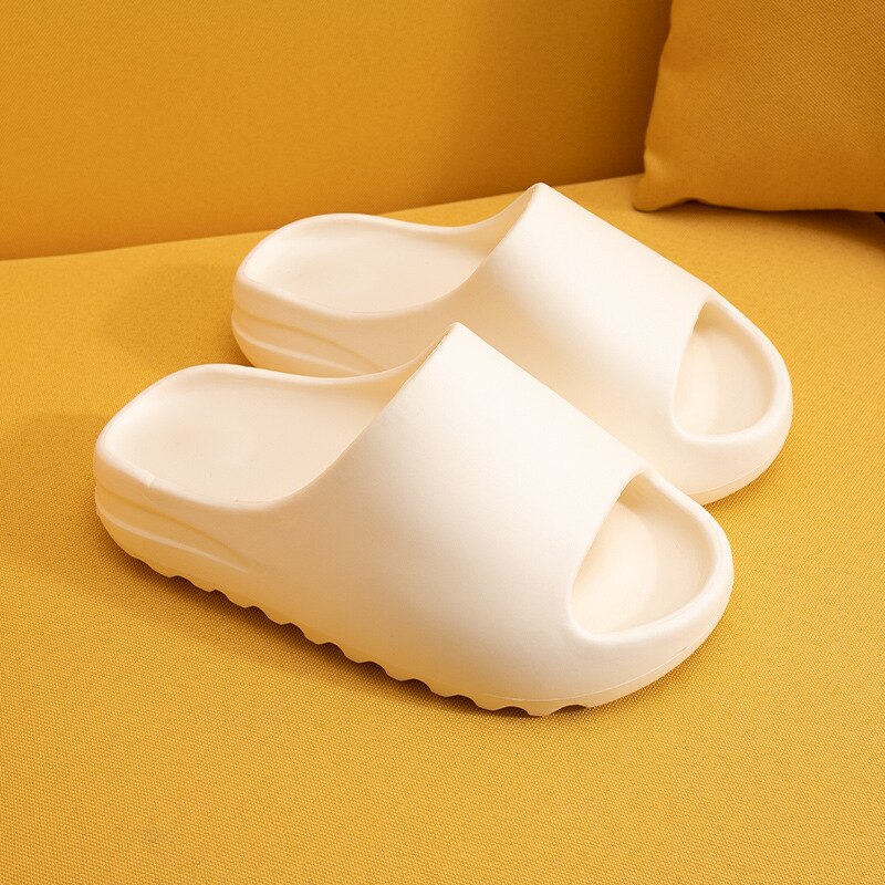 Soft Slippers Thick Sole Non-slip EVA Indoor Women Shoes Summer Flat Sandals Couple Beach Outdoor Light Flip Flops image 3