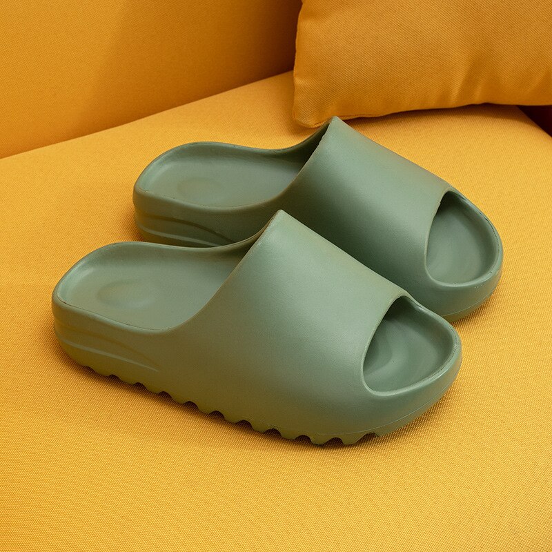 Soft Slippers Thick Sole Non-slip EVA Indoor Women Shoes Summer Flat Sandals Couple Beach Outdoor Light Flip Flops image 7