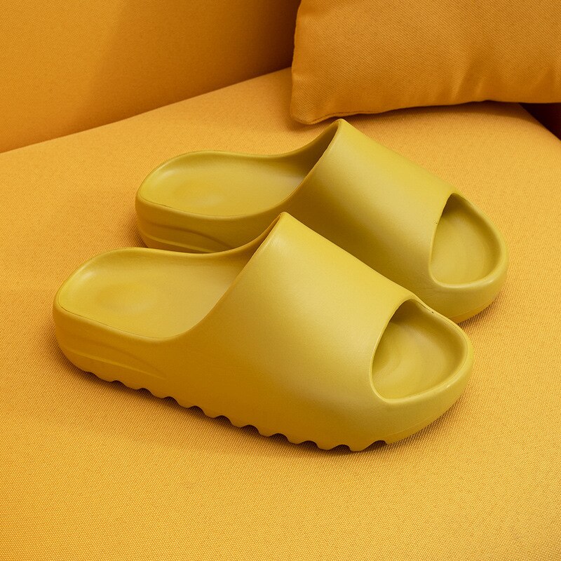 Soft Slippers Thick Sole Non-slip EVA Indoor Women Shoes Summer Flat Sandals Couple Beach Outdoor Light Flip Flops image 5