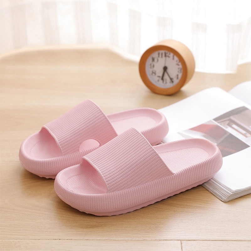 Thick Platform Slippers Women Indoor Bathroom Slipper Soft EVA Anti-slip Lovers Home Floor Slides Ladies Summer Shoes image 9