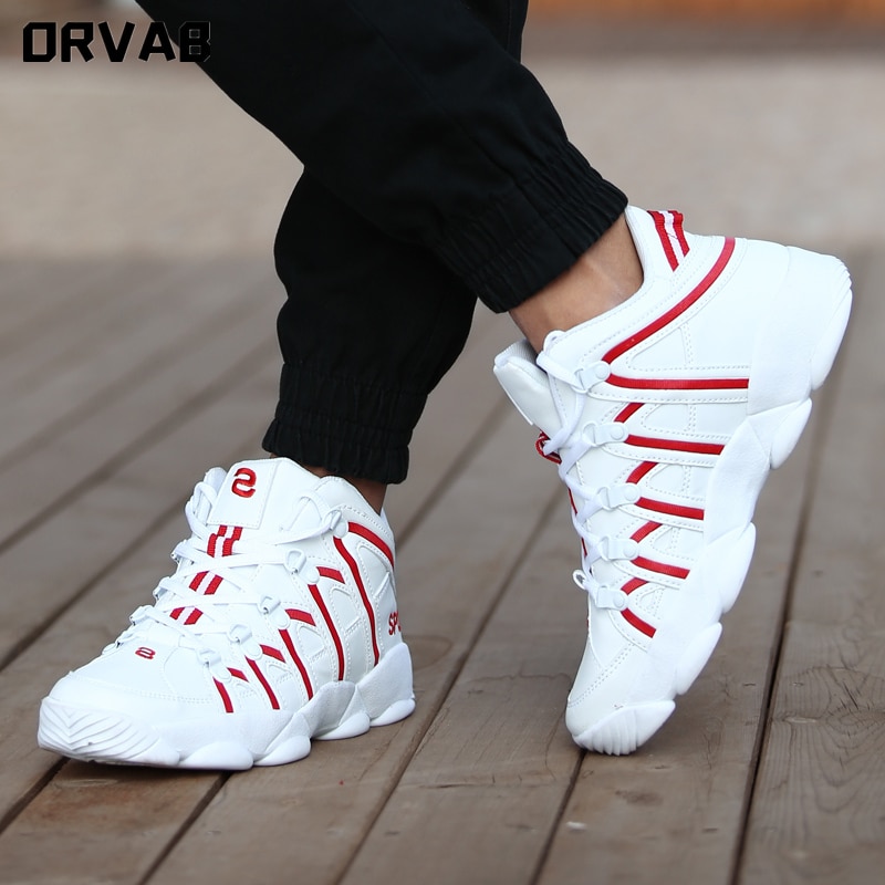 men's luxury sports shoes split leather city casual men's casual shoes breathable walking shoes high top basketball shoes men's combat boots lovers shoes actual sports shoes