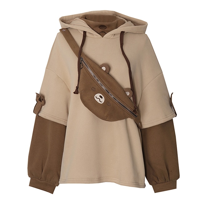oversized anime hoodie