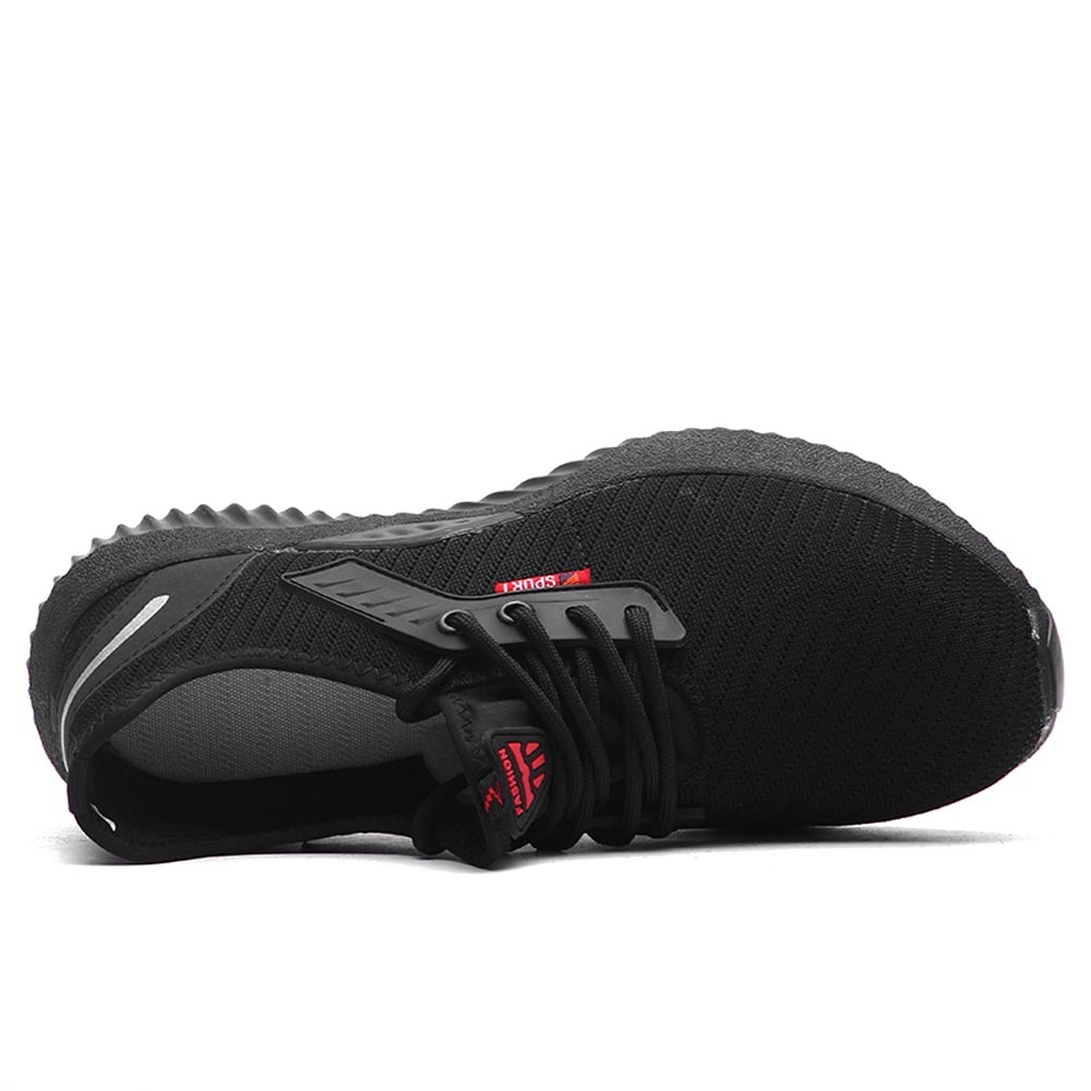 Indestructible Men Safety Work Shoes with Steel Toe Cap Puncture-Proof Boots Lightweight Breathable Sneakers image 4