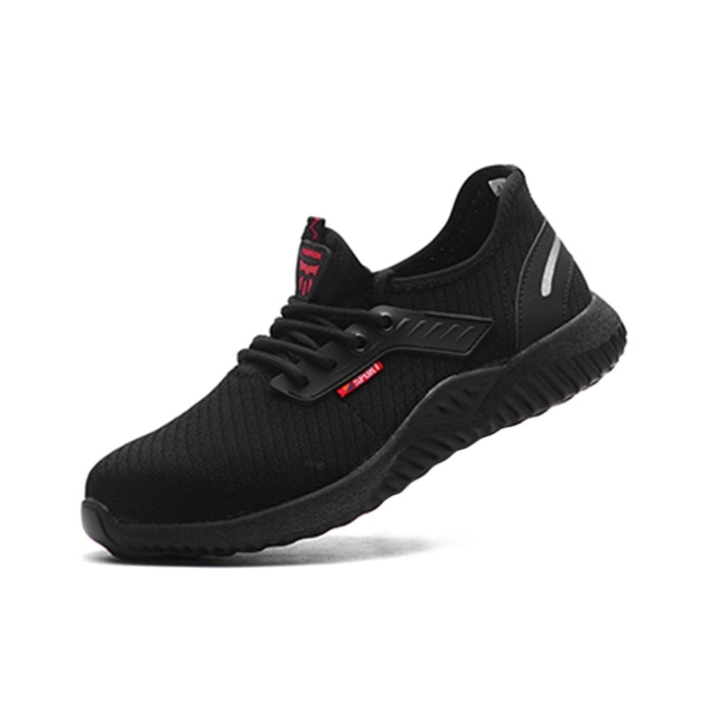 Indestructible Men Safety Work Shoes with Steel Toe Cap Puncture-Proof Boots Lightweight Breathable Sneakers image 3