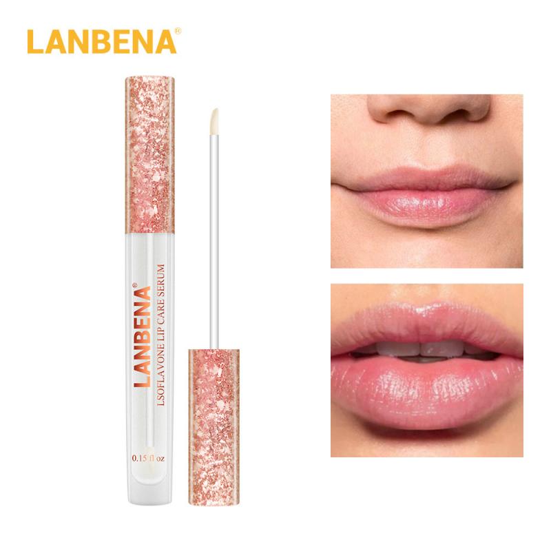 LANBENA Lip Care Serum Lip Plumper Repairing Reduce Lip Mask Fine Lines Increase - Picture 7 of 7