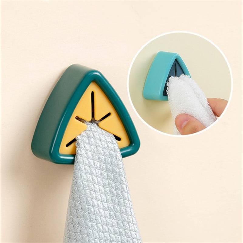 Creative Towel Rack Punch-Free Kitchen Rag Plug Hanger Hand Towel Wash Towel Rack Rag Storage Plug
