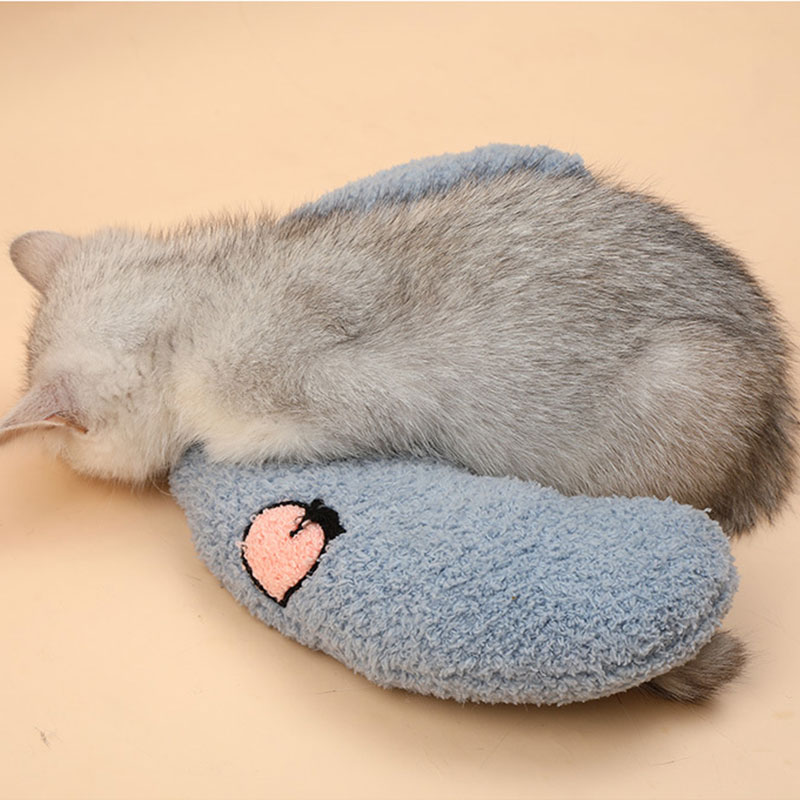 Dog cat pillow protection cervical deep sleep u-shaped pet pillow puppy cat pillow pillow pet supplies