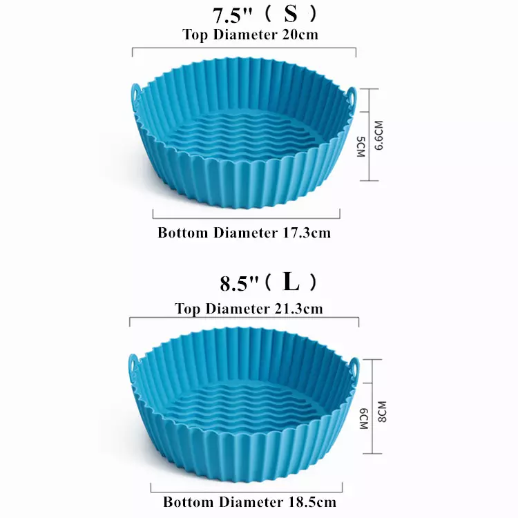 2022 New Amazon Custom Air Fryer Silicone Pot Air fryer Basket Liners