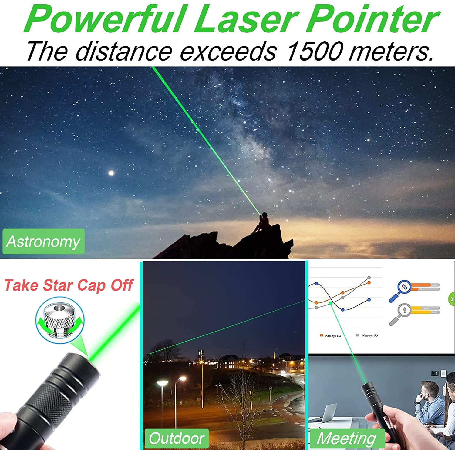 USB Direct Charging Laser Flashlight - High Power Outdoor Gypsophila Laser Light-9.jpg