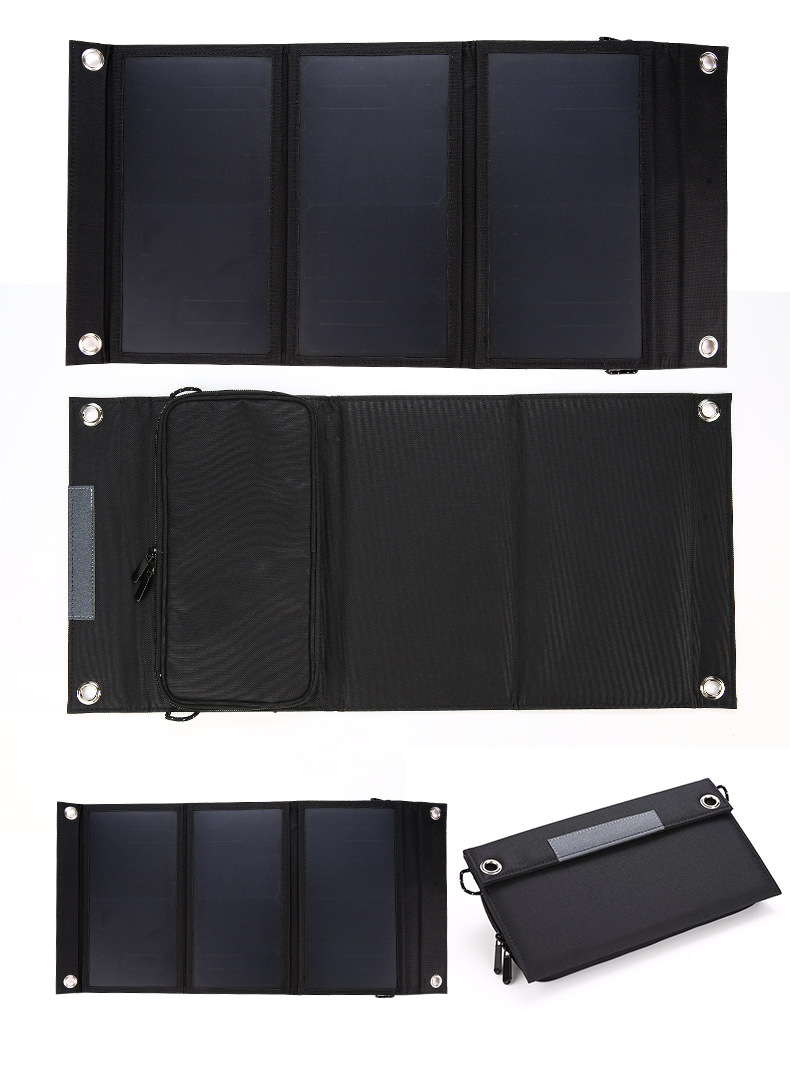 New-Waterproof-SUN-POWER-Solar-Charger-5V-21W-Solar-Folding-Bag-for-Charging-Mobile-Phones