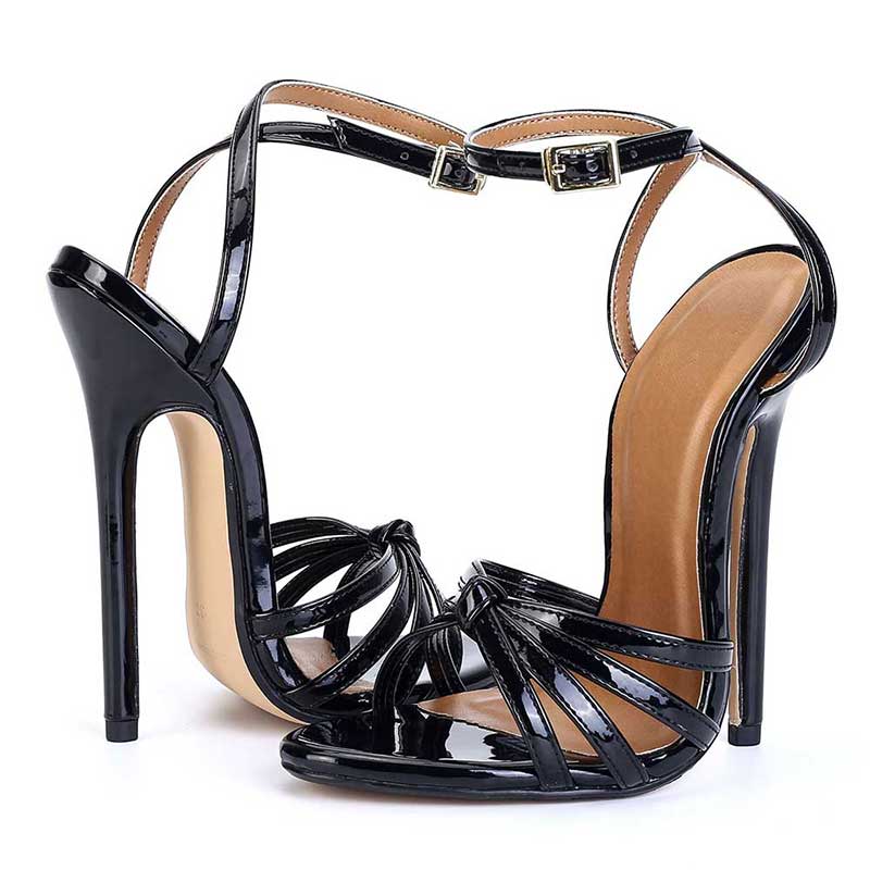 Tikicup 39-48 Drag Queen Cross-dresser Sexy Stiletto Sandals Pumps Women 13.5cm Extremely High Heel Summer Shoes image 27