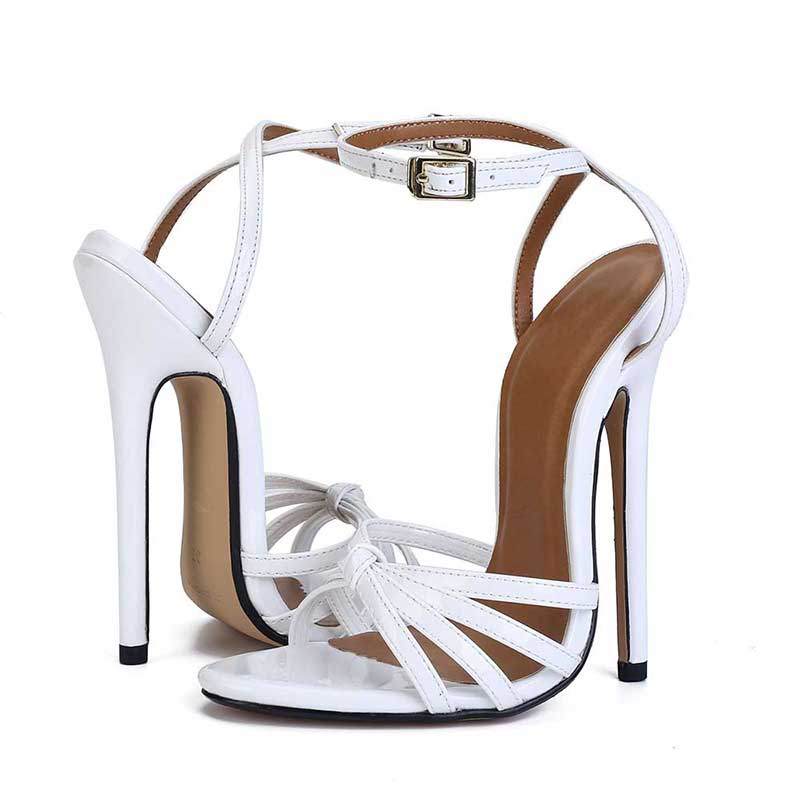 Tikicup 39-48 Drag Queen Cross-dresser Sexy Stiletto Sandals Pumps Women 13.5cm Extremely High Heel Summer Shoes image 15
