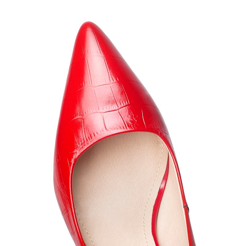 Celebrity High Heels Electroplated Metal Pointed Single Shoes Black Thick Heels Real Leather Shoes Children Summer Women's Shoes Soft Leather image 25