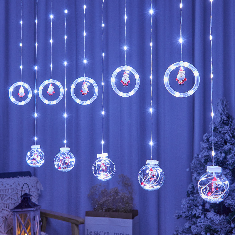 Christmas Curtain Lamp- Les Value