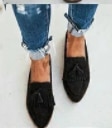 British Style Spring Summer Low Heel Square Heel Sandals image 20