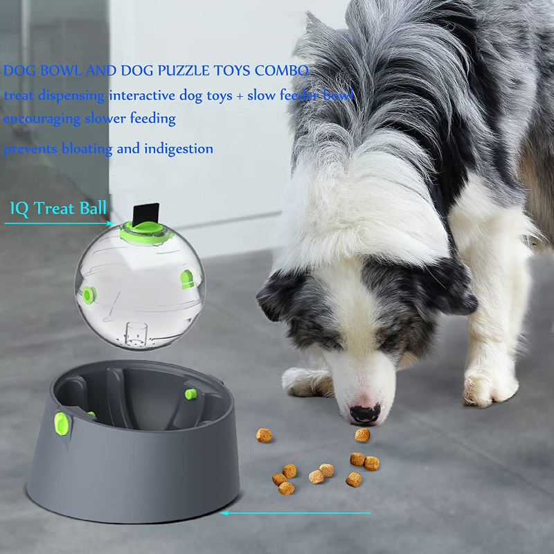 Dog interactive toy / slow dog feeder