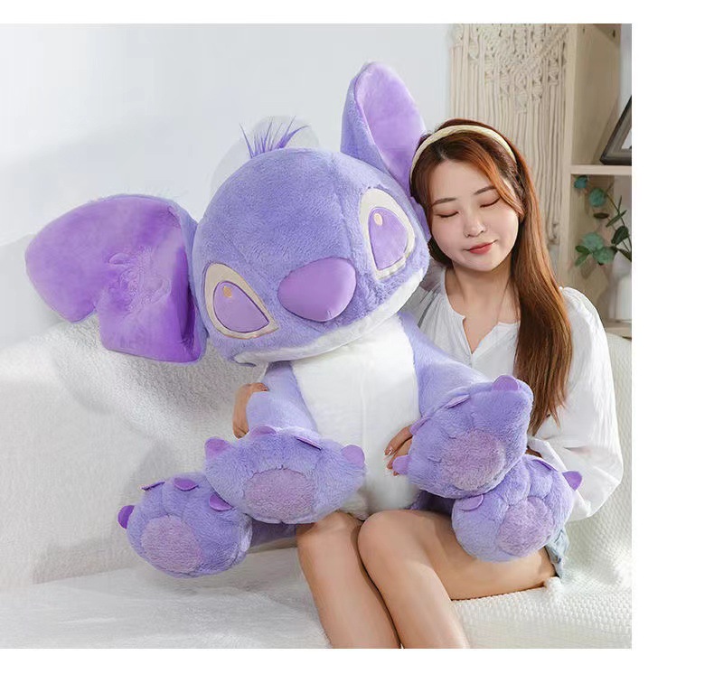 Purple Stitch Plush Toy Doll for Girlfriend, Best Friend, Valentine's Day Gift, Birthday Large Stitch Doll