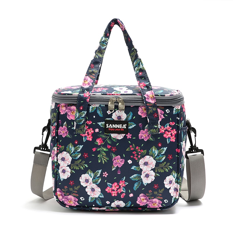 SANNEA Oxford Cloth Insulation Bag - Modern Portable Lunch Picnic Bag-3.jpg