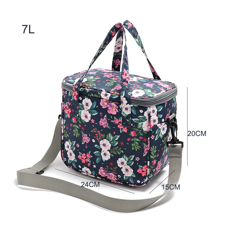 SANNEA Oxford Cloth Insulation Bag - Modern Portable Lunch Picnic Bag-1.jpg