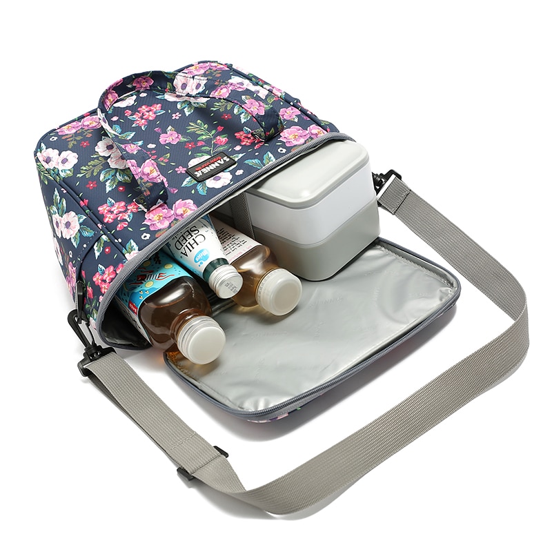 SANNEA Oxford Cloth Insulation Bag - Modern Portable Lunch Picnic Bag-10.jpg