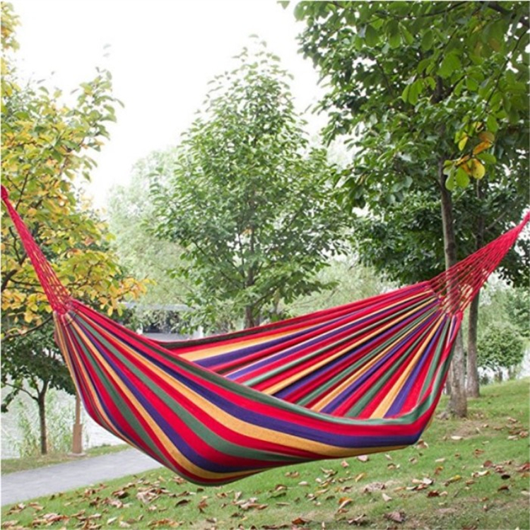 Title 2, Outdoor Single Camping Hammock 260x80cm Soft Ca...