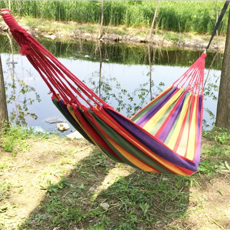 Title 5, Outdoor Single Camping Hammock 260x80cm Soft Ca...