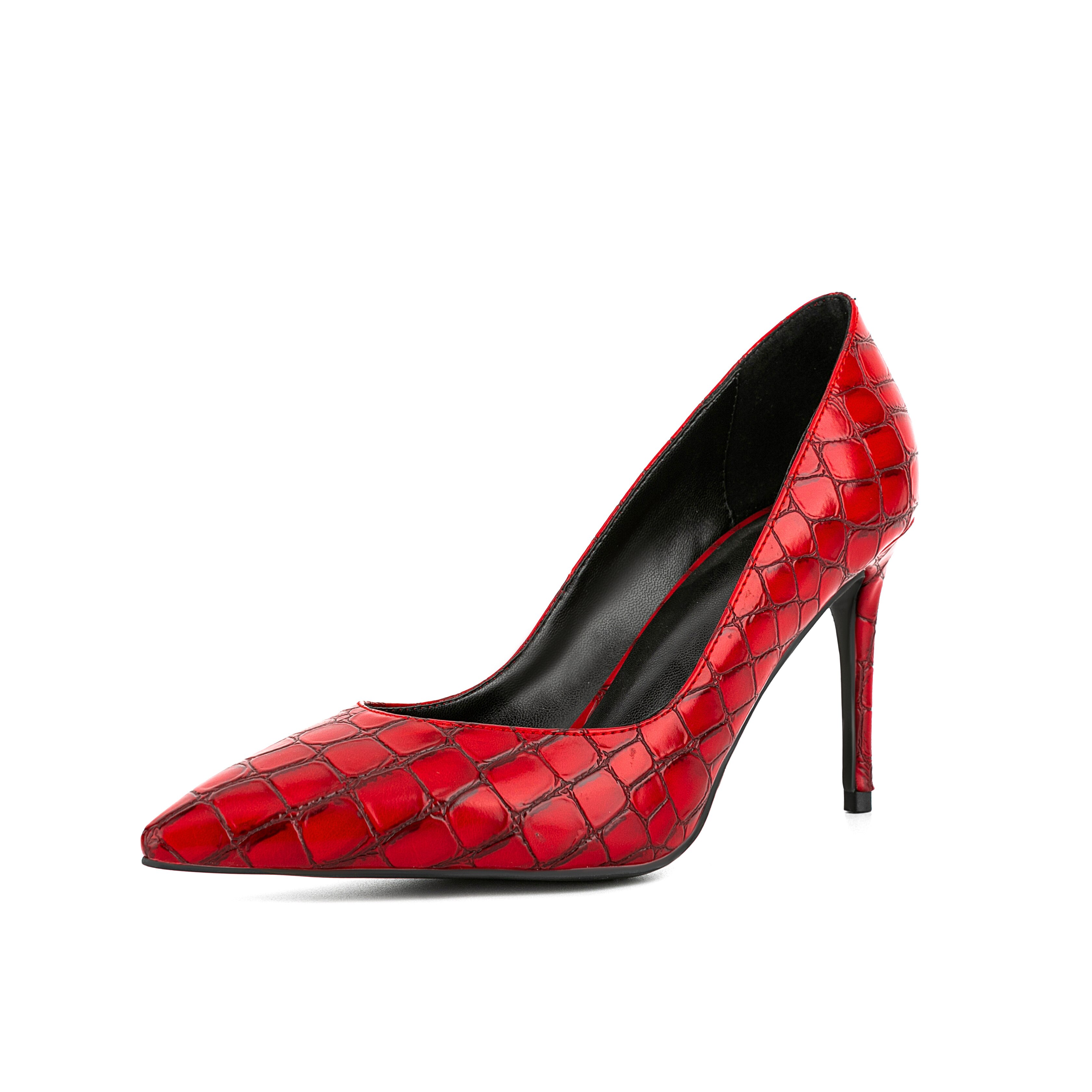 processing time:7-10 days after placing orders--Spring and Summer Pointy Thin High-heeled Shoes Elegant Sexy Plaid Shallow Mouth Single Shoes Banquet Show Work Shoes image 56