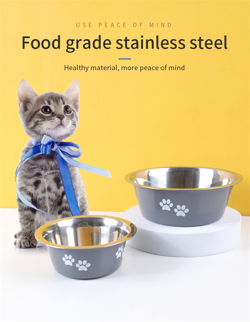 High quality hot selling dog bowls pet products stainless steel pet feeder dog food bowl feeder