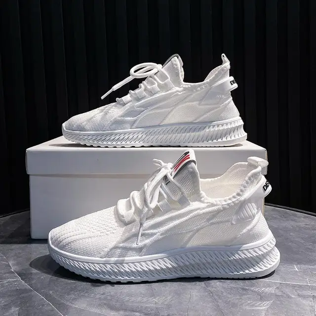 Women Yellow Sneakers Summer Breathable Mesh Women Shoes Casual Tenis Black Red Women's Vulcanized Shoes image 3