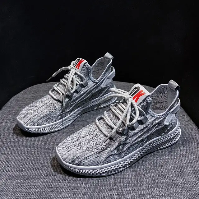 Women Yellow Sneakers Summer Breathable Mesh Women Shoes Casual Tenis Black Red Women's Vulcanized Shoes image 8