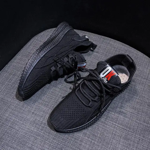 Women Yellow Sneakers Summer Breathable Mesh Women Shoes Casual Tenis Black Red Women's Vulcanized Shoes image 7