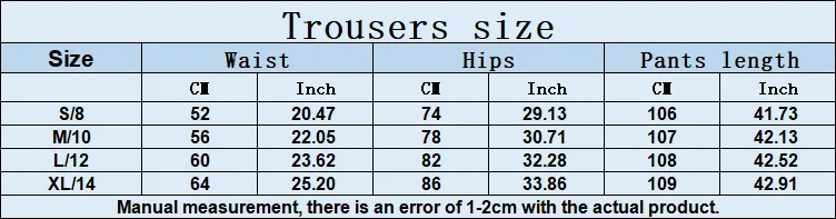Scrunch Bum Flared Leggings size chart