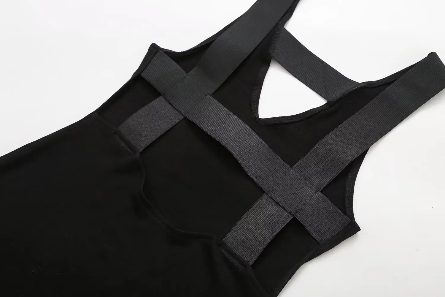 Black Slip Midi Dress Woman Bodycon Knitted Dresses for Women Beach Backless Female Dress Sexy Summer Dress Women A8D2EC1F3E89AA92129BD9737425C2CA