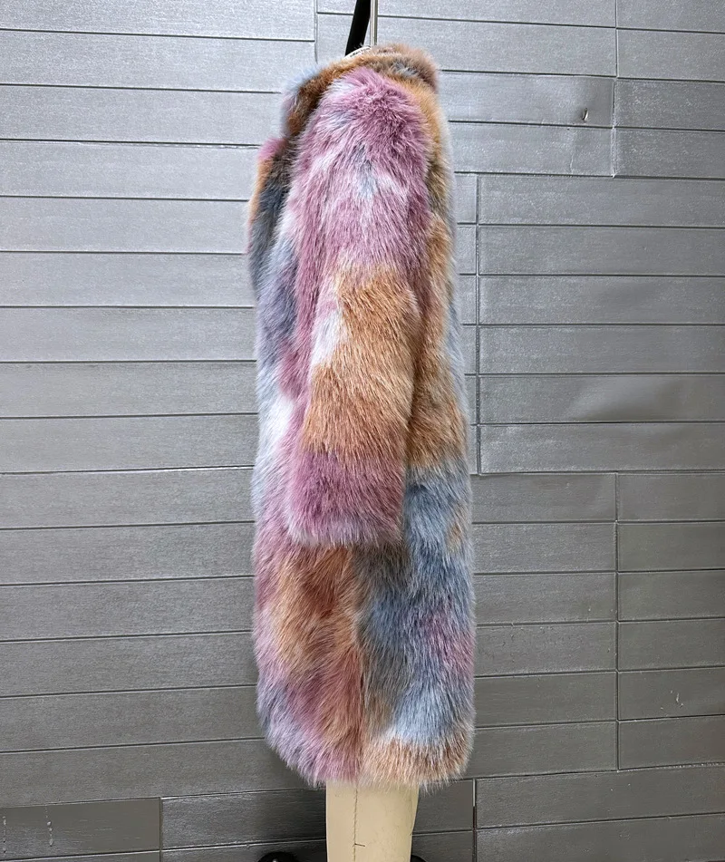 Missguided peace and love fur coat sale