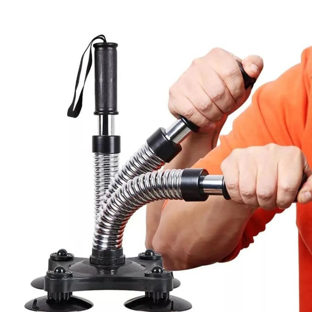 Portable Arm Wrestling Hand Grip Exerciser Wrist Muacle Power Strengthener For Gym Home Spring