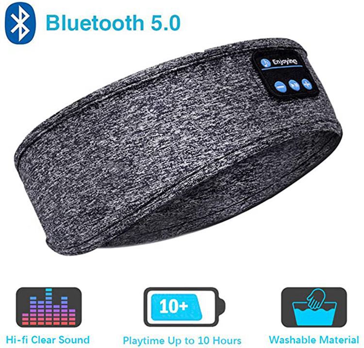 Bluetooth Music Sleep Eye Mask Headband | Headband for Yoga